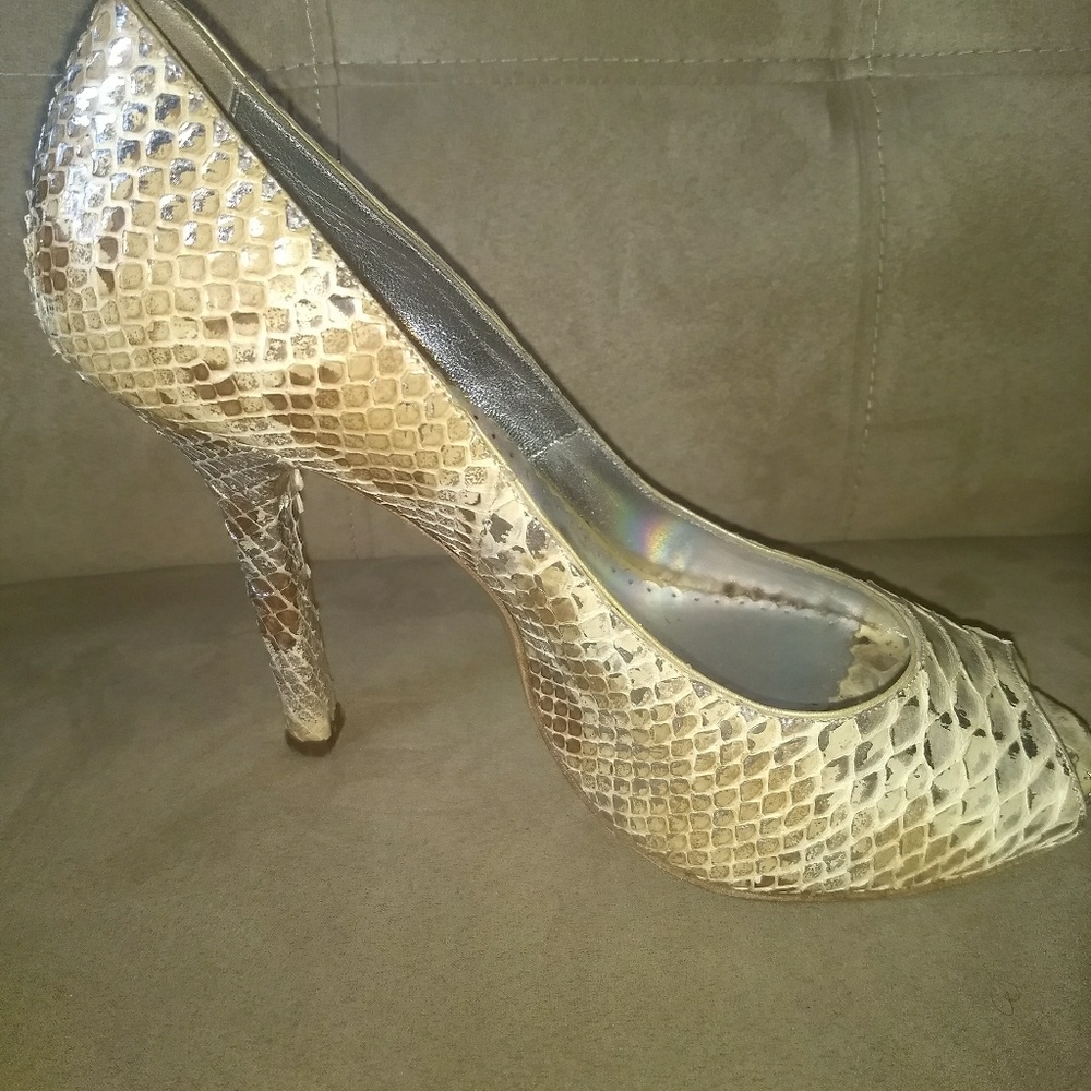 Snakeskin  Francescosacco Heels